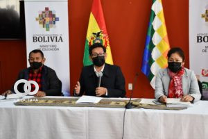 Ministerio de Educación brinda conferencia de prensa