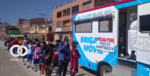 Brigadas móviles para prestar atención medica de forma gratuita