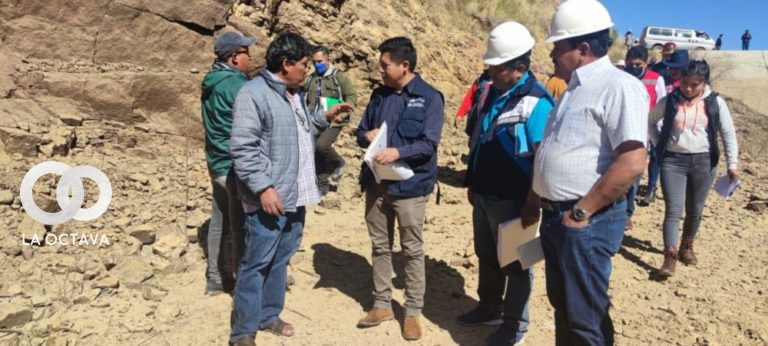 Parlamentarios del oficialismo visitan una represa