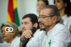 Rómulo Calvo, Presidente del Comité Cívico pro Santa Cruz