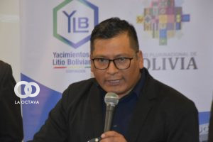 Carlos Ramos Mamani, Presidente Ejecutivo de Yacimientos de Litio Bolivianos (YLB)