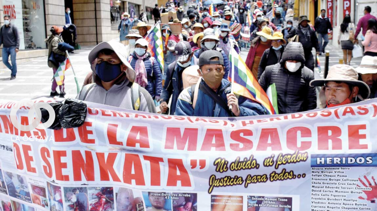 familiares de la masacre de senkata se movilizan