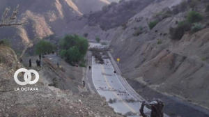 Bloqueo Anterior de carreteras en Monteguado.