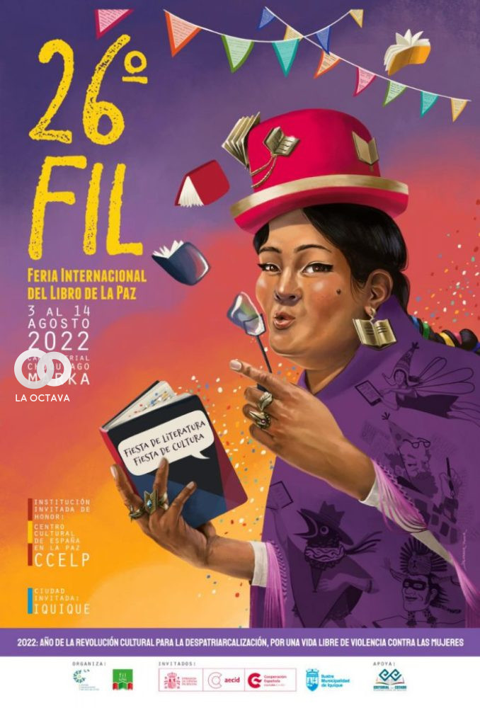 Cartel de la Feria Internacional del Libro