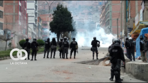 Conflictos entre cocaleros y policías en villa fátima