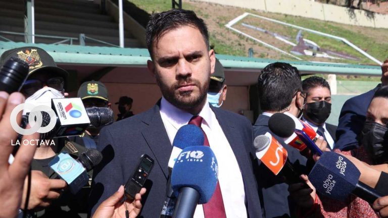 Eduardo del Castillo, Ministro de Gobierno. Foto de Referencia.