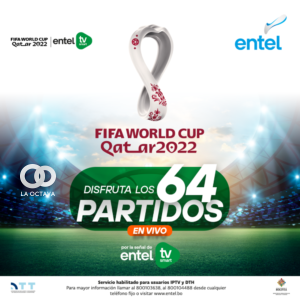 Entel transmitirá partidos del mundial