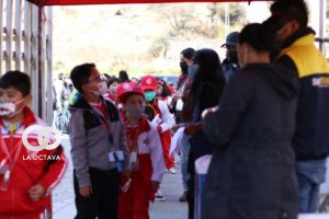 Escuelas participan de un concurso en la FIL