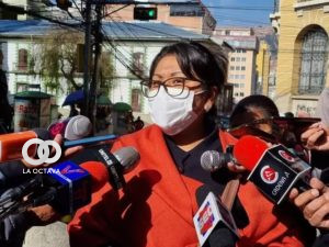 Gladys Quispe, Diputada del MAS.