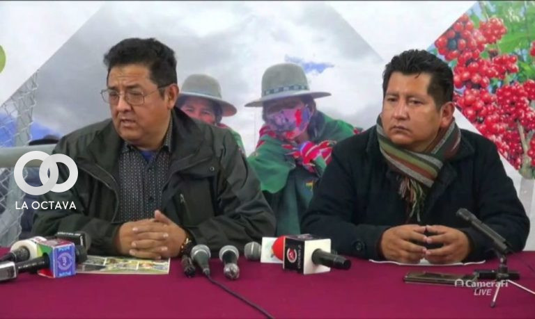 Gobierno convoca a cocaleros a dialogar por separado.
