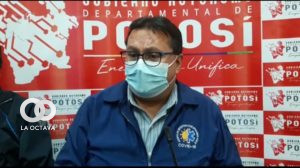 Huáscar Alarcón, jefe de Epidemiología del Sedes Potosí