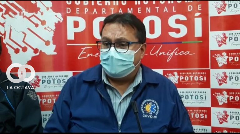 Huáscar Alarcón, jefe de Epidemiología del Sedes Potosí