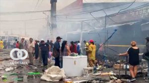 Incendio en el mercado mutualista