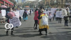 La marcha de las madres de familia. Foto,Mujeres creando.