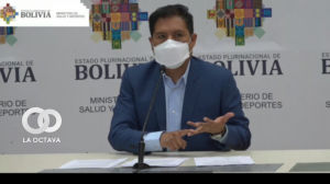 Ministro de Salud en conferencia de prensa