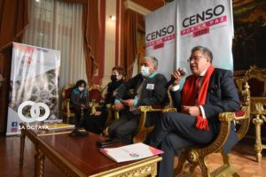 Óscar Heredia, participa de la reunión por el Cens