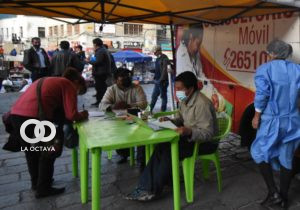 Punto movil de vacunación