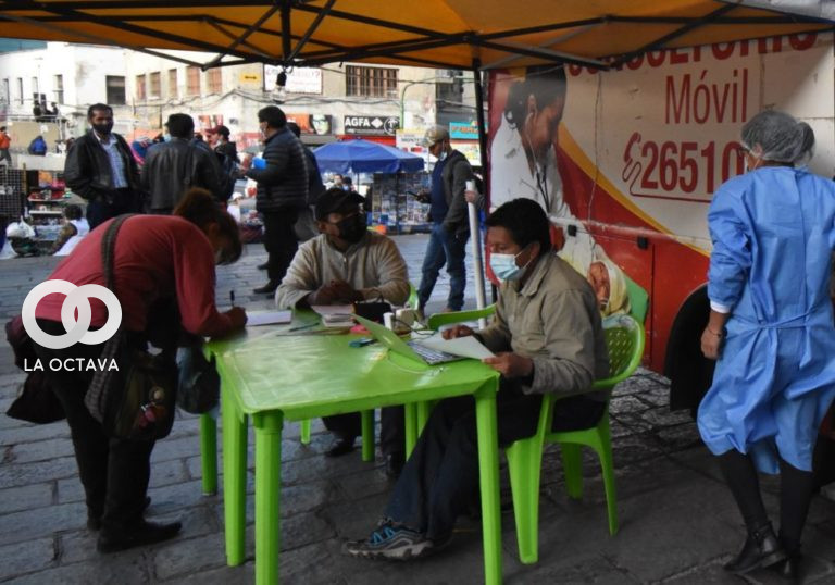 Punto movil de vacunación