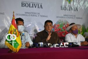 Remmy Gonzales, Ministro de Desarrollo Rural y Tierras.