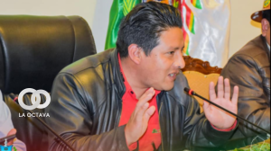 Santos Quispe, gobernador de La Paz. Foto. GAPL