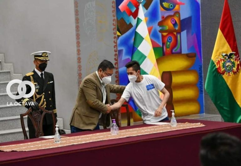 Luis Arce Catacora, Presidente del Estado