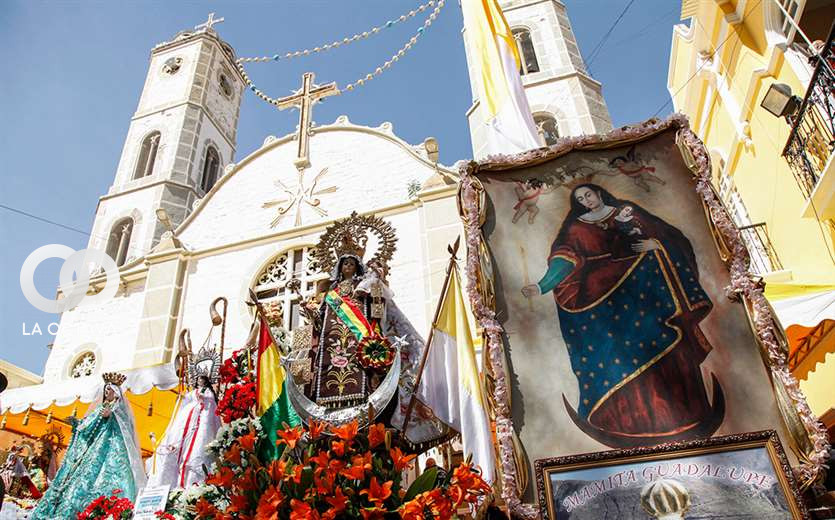 Virgen de Urkupiña es homenajeada con una gran entrada