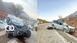Accidente de tránsito entre un vehículo oficial de la Asamblea Legislativa de Chuquisaca y una vagoneta particular.
