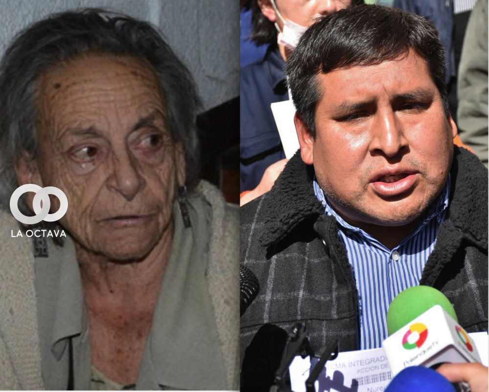 Amparo Carvajal denuncia toma de oficinas de la APDHB en La Paz.