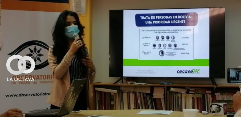 Cecasem revela crecimiento de casos de trata y tráfico de personas.