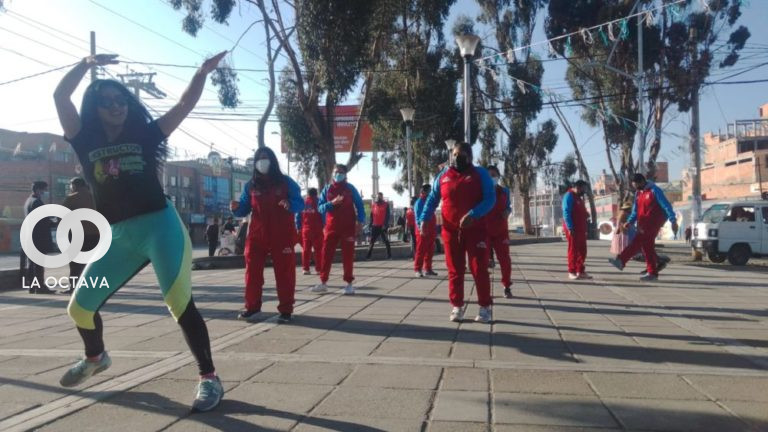 Día del Peatón en El Alto.