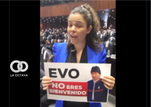 Parlamentaria mexicana llama a Evo narcodictador.