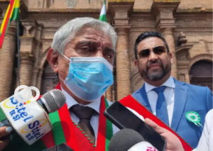 Iván Arias, Alcalde de La Paz.