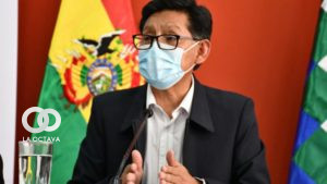 Edgar Pary, Ministro de Educación.