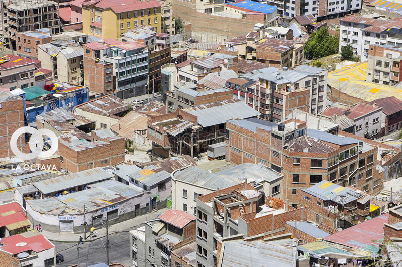 Edificaciones en la ciudad de La Paz