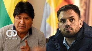 Eduardo Del Castillo, Ministro de Gobierno desmiente a Evo Morales, jefe del MAS.