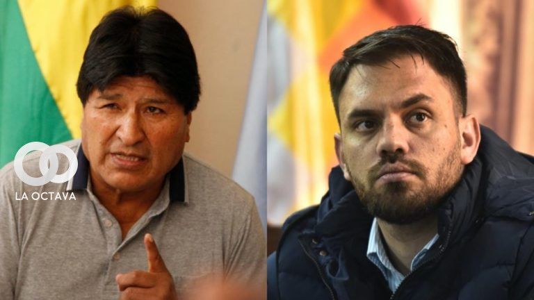 Eduardo Del Castillo, Ministro de Gobierno desmiente a Evo Morales, jefe del MAS.