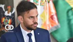 Eduardo Del Castillo, Ministro de Gobierno.