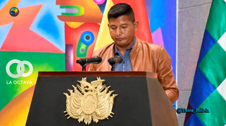 Edwin Characayo, ex Ministro de Desarrollo Rural y Tierras.