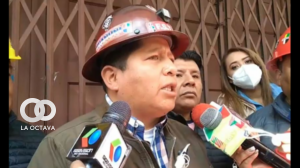 El dirigente de la COB, Juan Carlos Huarachi.