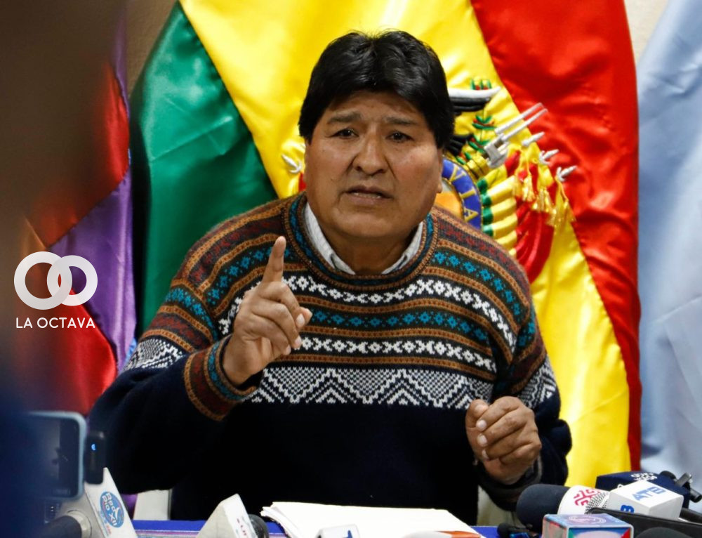 Evo Morales, Líder del MAS y ex Presidente de Bolivia.