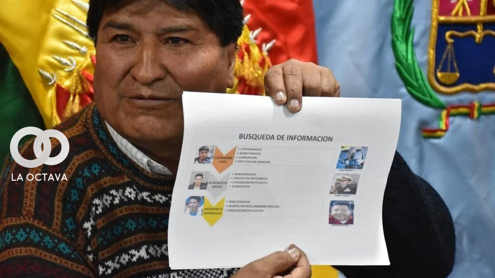 Evo Morales, ex Presidente y jede del MAS.