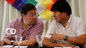 Evo Morales y Luis Arce, Presidente de Bolivia.