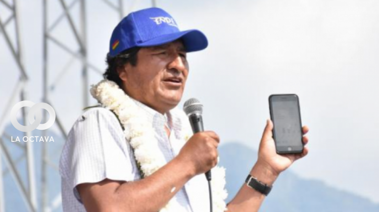 Evo Morales. Foto. Archivo Los Tiempos.