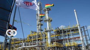 Exportación de gas en Bolivia.