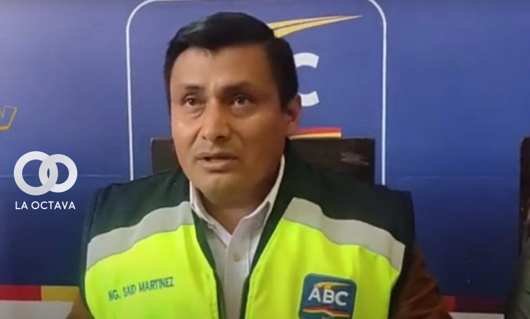 Gerente regional de la ABC en Chuquisaca.