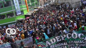 Gran marcha de Adepoca la pasada semana.