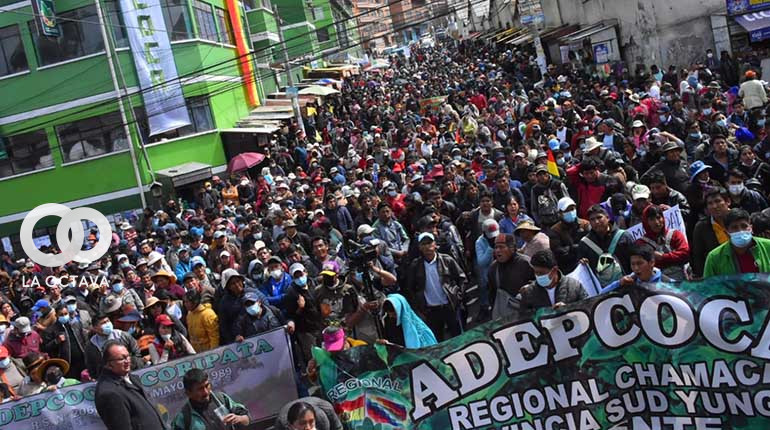 Gran marcha de Adepoca la pasada semana.