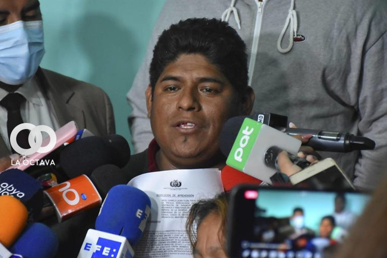 Juez dicta detención de 6 meses para dirigente cocalero.
