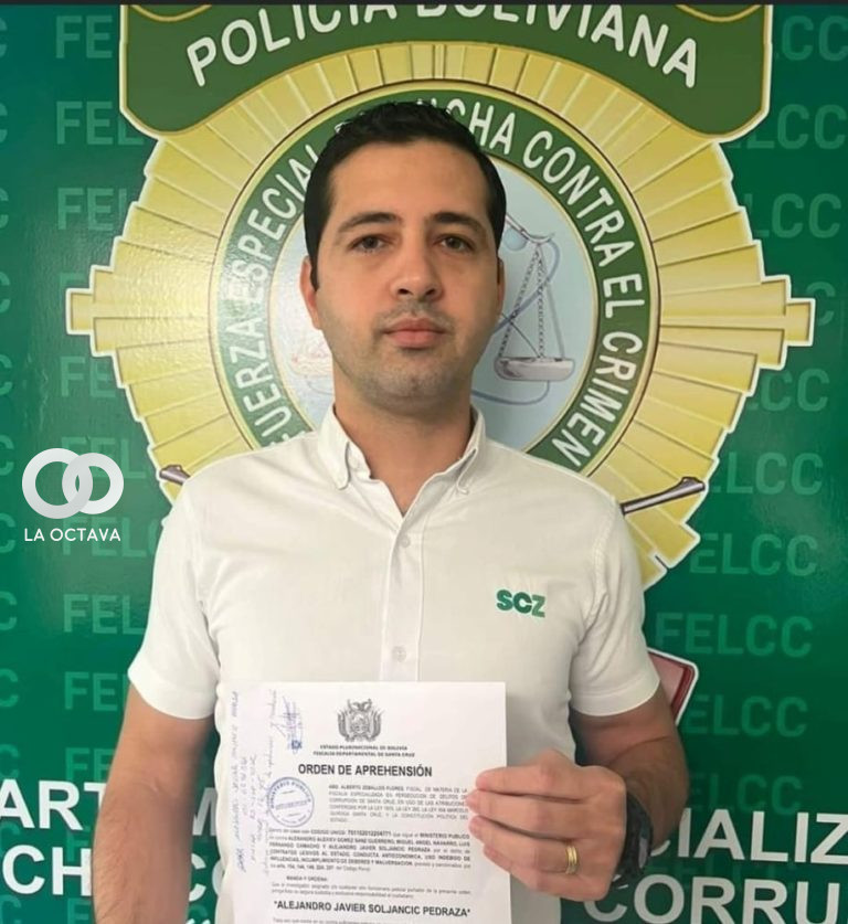 La Policía dio a conocer la imagen de Soljancic detenido.