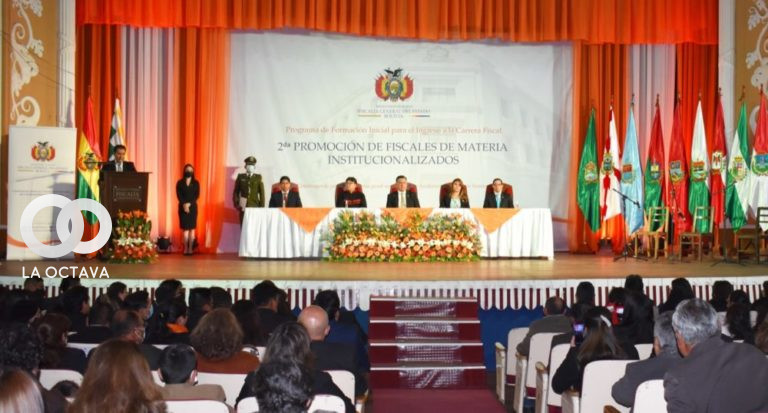 Ministerio Público institucionaliza a nuevos fiscales de materia.